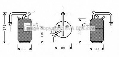 AVA QUALITY COOLING fdd331 -  Осушитель, кондиционер